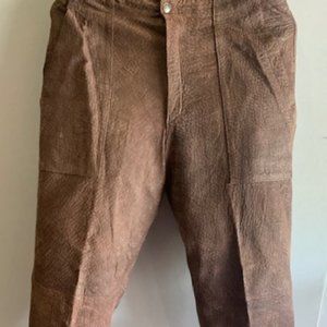 Vintage leather Pants/trousers
